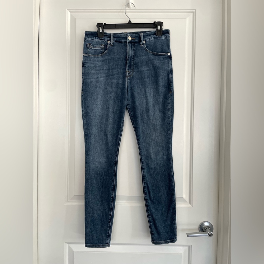 Good American Good Legs Skinny Jeans Luxury Denim Stretch